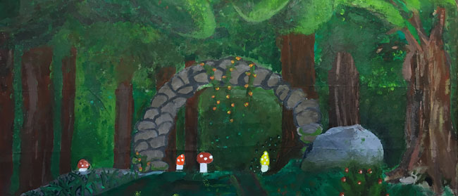 Midsummer Student Painting - Post Image - Mina's Letters